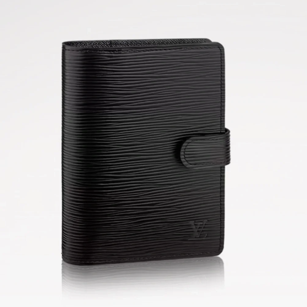 Small Louis Vuitton Epi Agenda Cover (Like-New; Black)